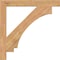 Ekena Millwork Imperial Block Smooth Bracket, Western Red Cedar, 3 1/2"W x 34"D x 34"H BKT04X34X34IMP05SWR - alternate 3